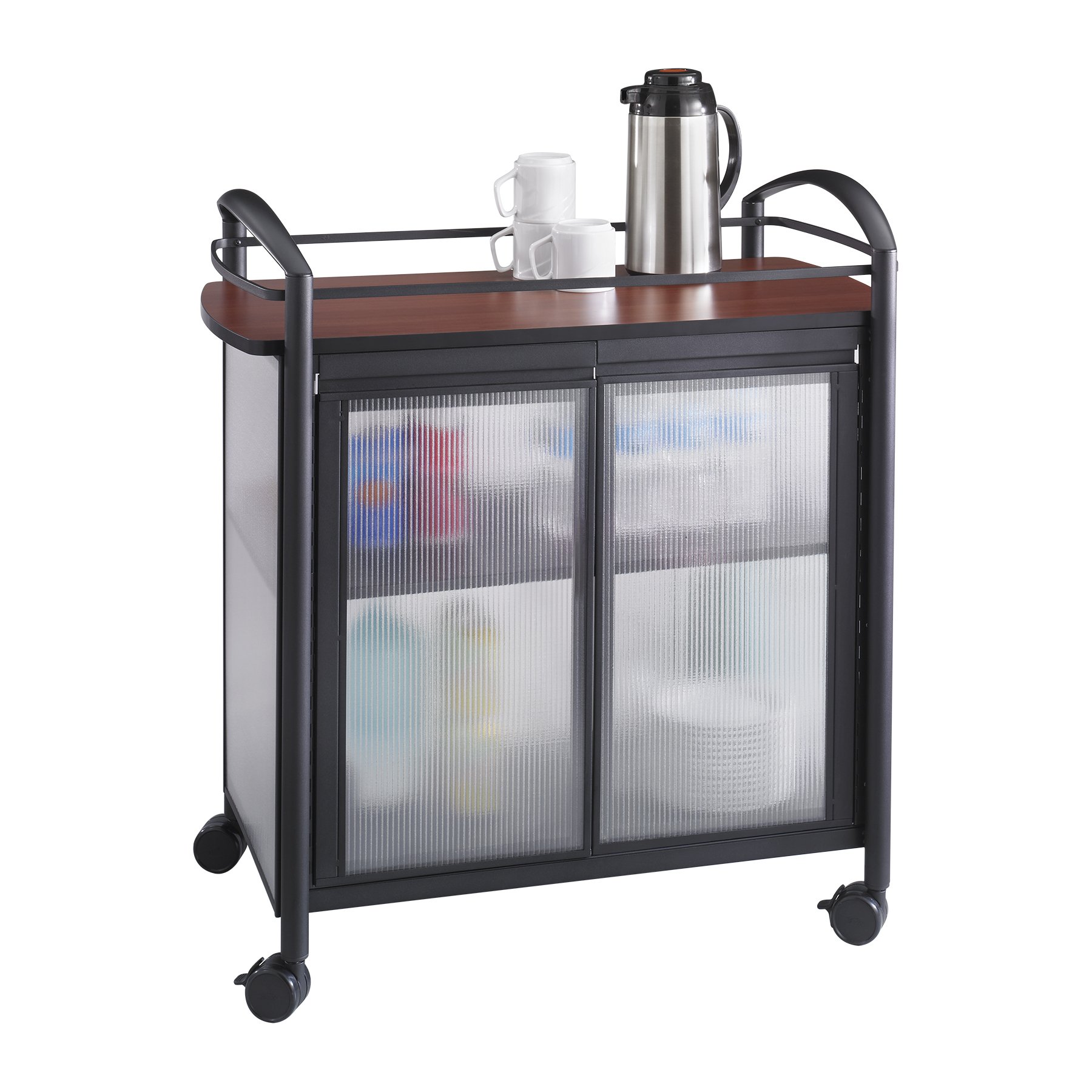 Amazon.com: Safco Impromptu Refreshment Cart, 200 lbs. Capacity